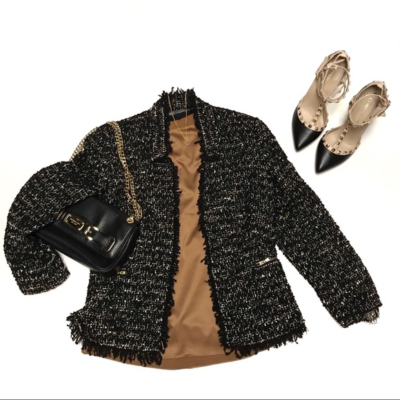 Ricki's Jackets & Blazers - RICKI’S TWEED JACKET